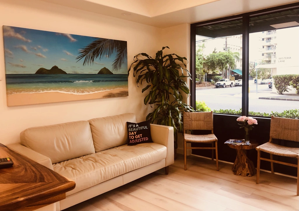 Reception area comfort